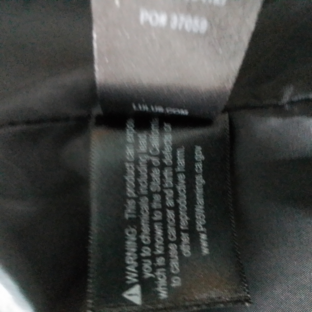 Lulu's faux vegan black leather  jacket with zippers size small - Picture 10 of 10
